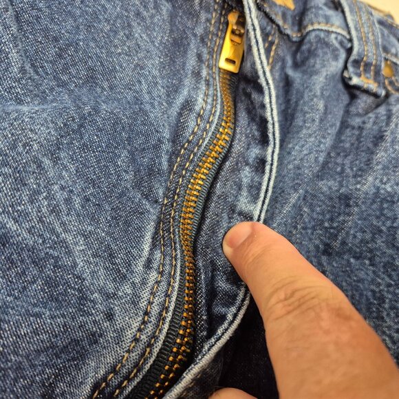 Wrangler Riggs Workwear Rugged Cargo Blue Jeans Sz 38/32 EXCELLENT CONDITION!!! - Picture 8 of 8